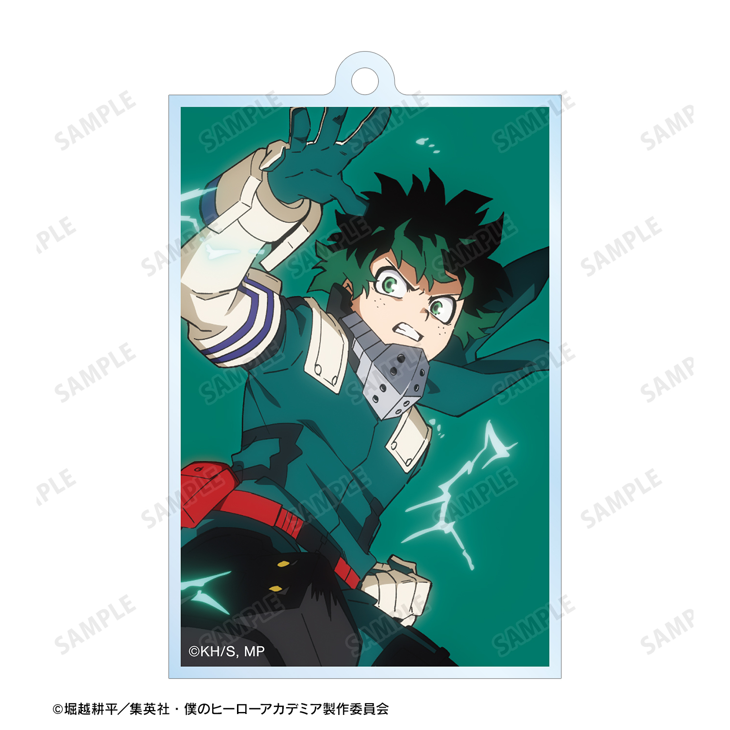 僕のヒーローアカデミア_緑谷出久 2連ワイヤーBIGアクリルキーホルダー