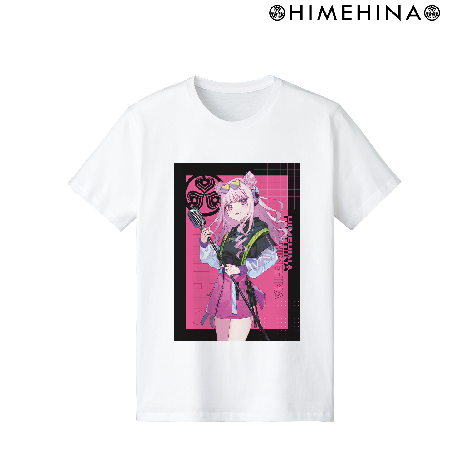 ヒメヒナ_描き下ろしイラスト 田中ヒメ POP ver. Tシャツメンズ(サイズ