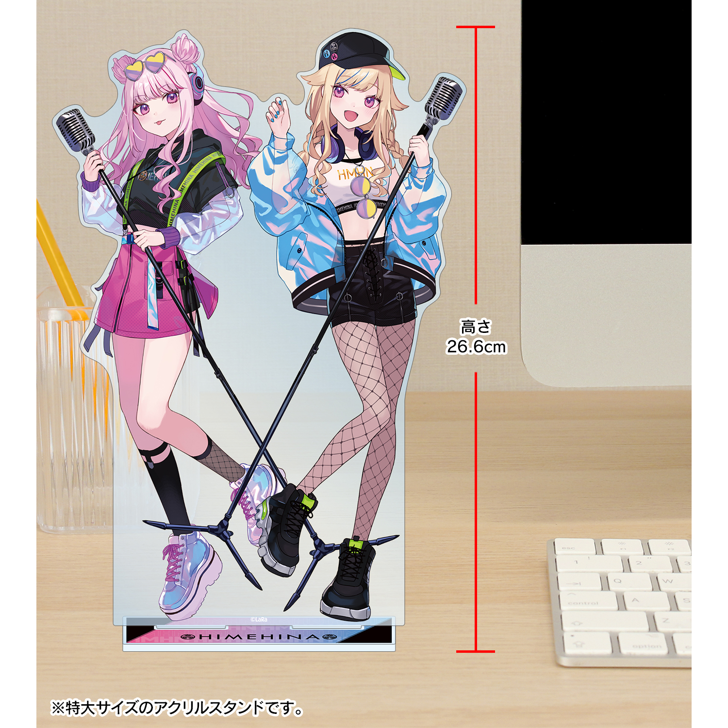 ヒメヒナ_描き下ろしイラスト HIMEHINA POP ver. 特大アクリル