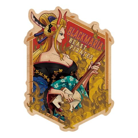 ワンピース_トラベルステッカー ブラックマリア1 | ONE PIECE