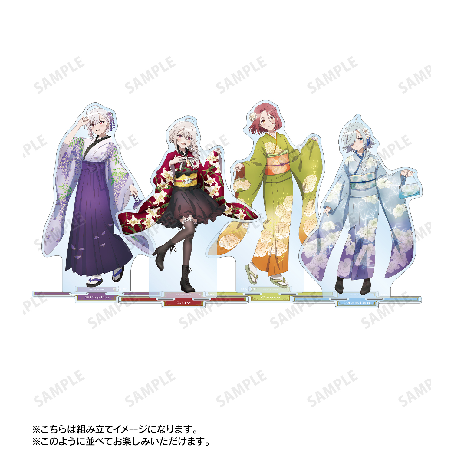 アニメ化！ スパイ教室 B2タペストリー リリィ エルナ グッズ