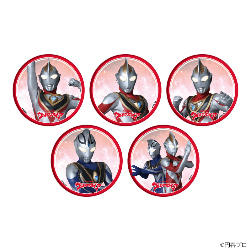 ウルトラマン TDGシリーズ_缶バッジ04/ウルトラマンガイアver. ボックス(全5種)