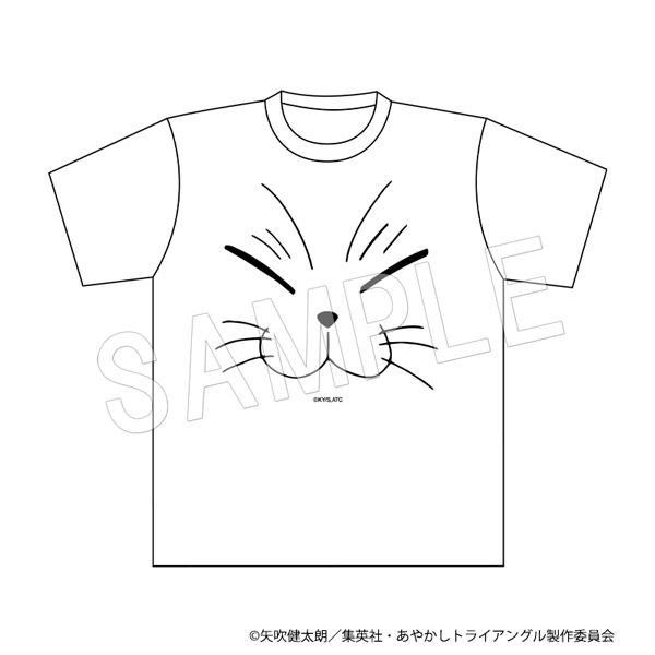 あやかしトライアングル_シロガネTシャツ アップver.