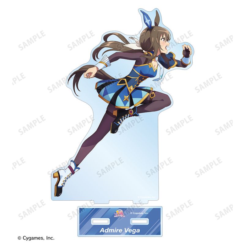 ウマ娘 アドマイヤベガ MEGA アクリルスタンド TSUTAYA ウマ娘 プリティーダービー ROAD TO THE TOP_アドマイヤベガ BIG