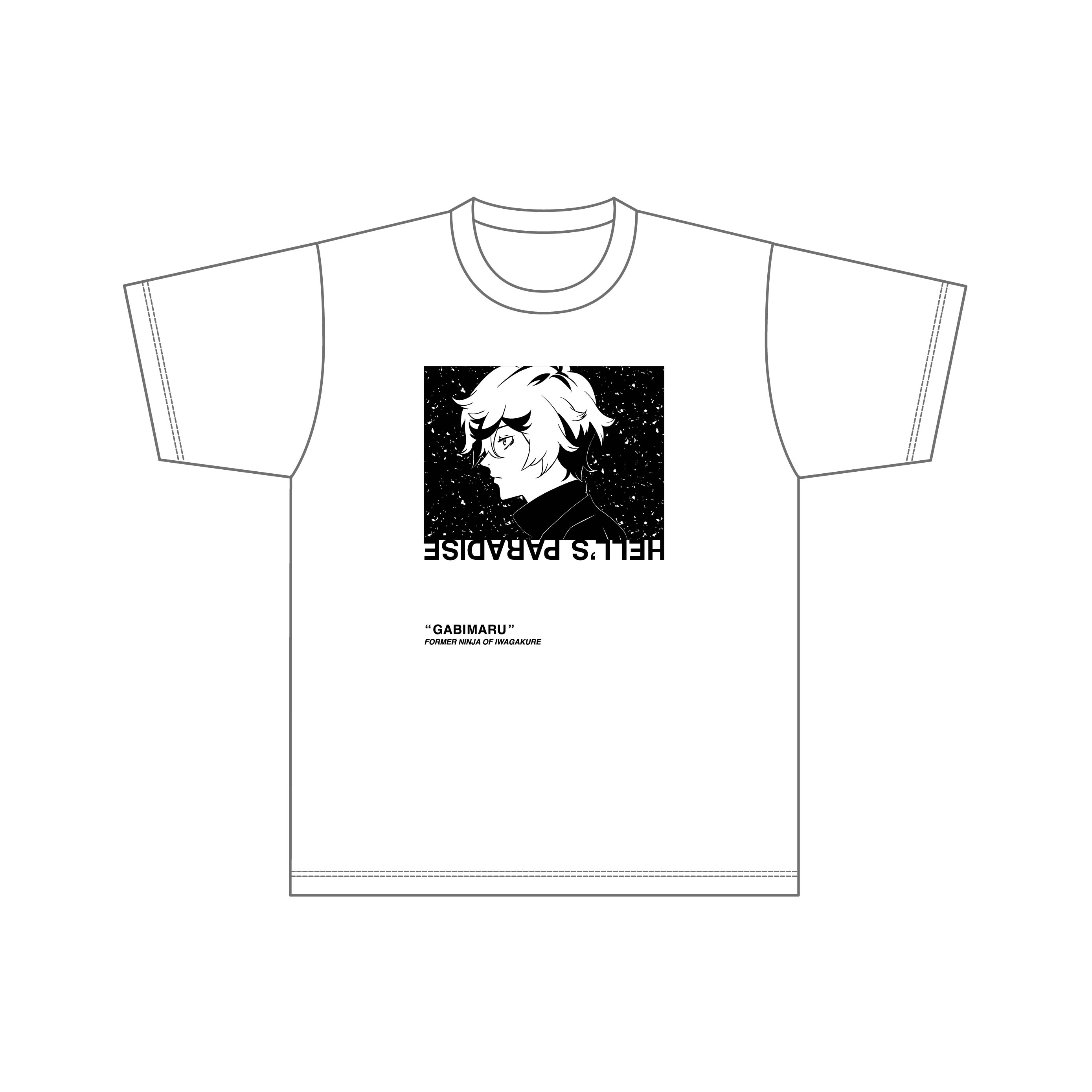 地獄楽_Tシャツ 白 XLサイズ | 公式グッズ・公式ライセンス商品専門