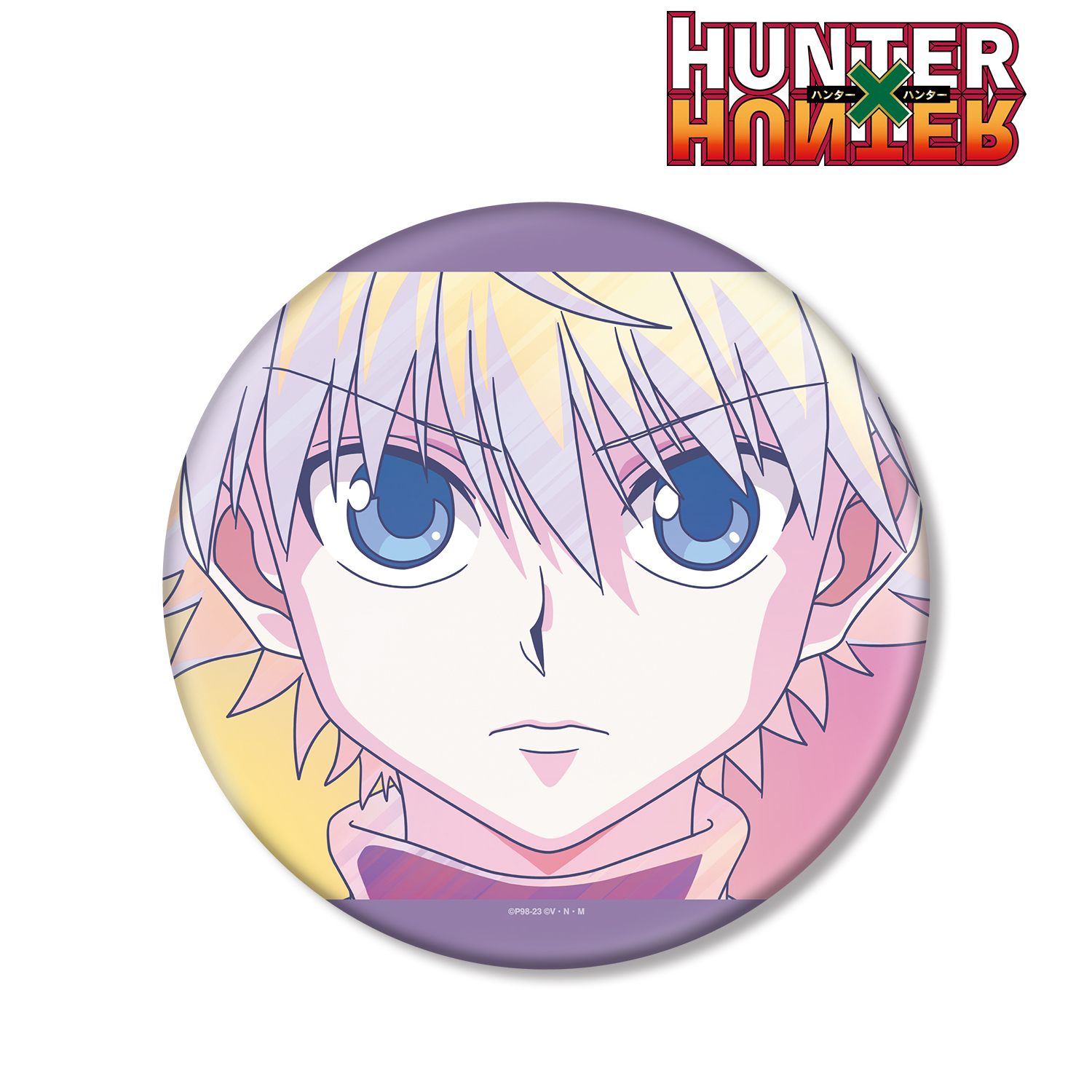 HUNTER×HUNTER_キルア Ani-Art clear label 第3弾 BIG缶バッジ