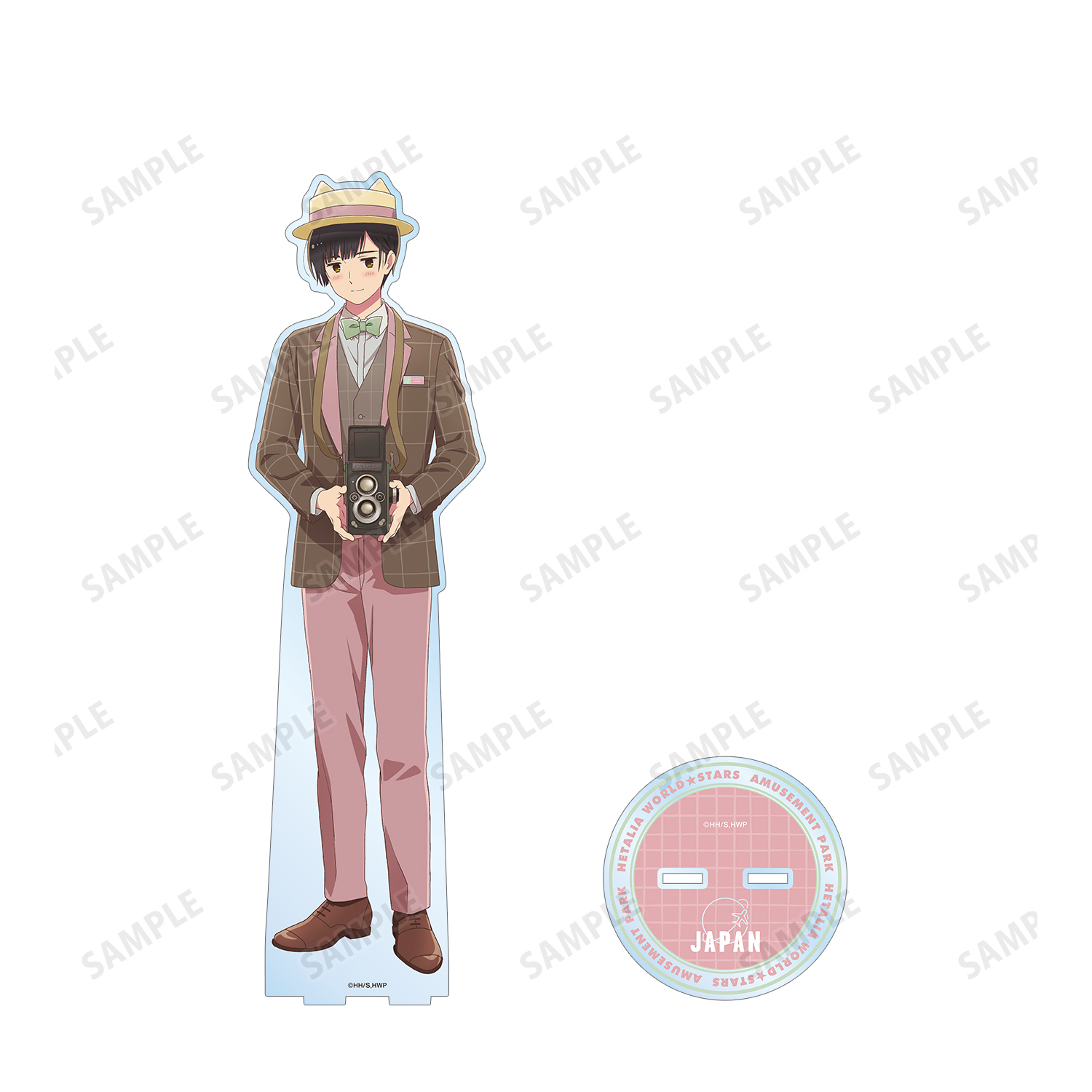 ヘタリア World☆Stars_描き下ろしイラスト 日本 遊園地ver. 特大