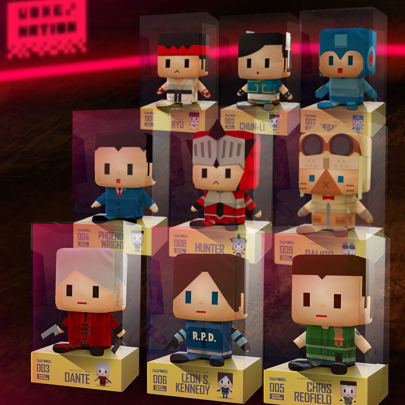 ロックマン_VOXENATION ぬいぐるみ CAPCOM40th/ロックマン | 公式