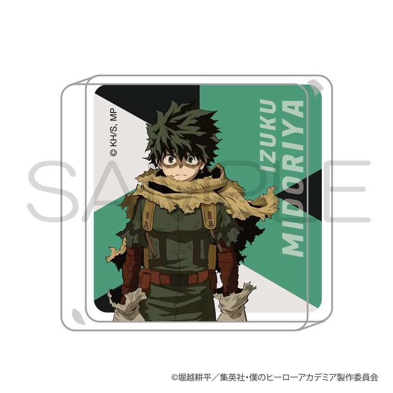 僕のヒーローアカデミア_miniアクリルブロック 黒いヒーロー編ver. 緑