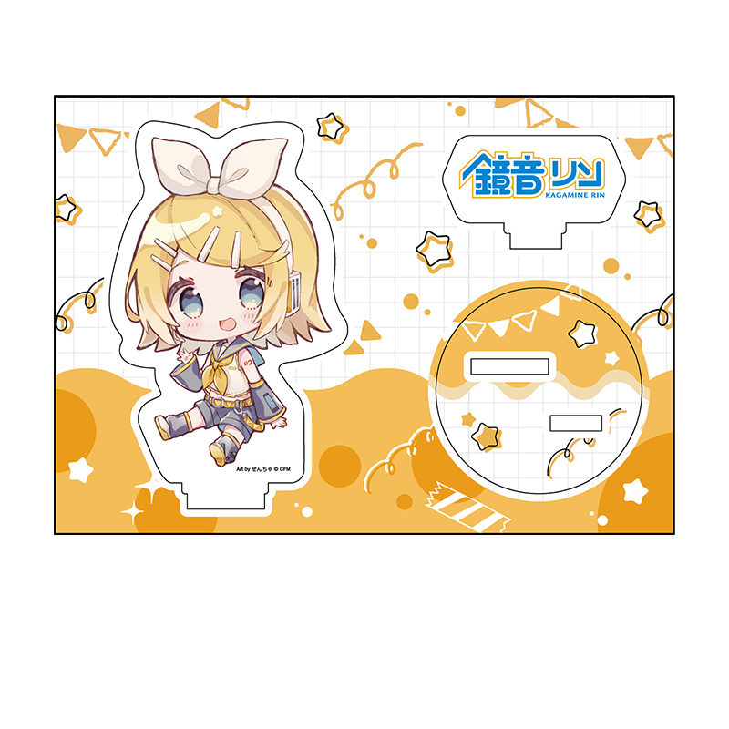 鏡音リン　ヴァンパイア フェス アクキー 39Culture Fes】スタンド付きアクリルキーホルダー【鏡音リン】