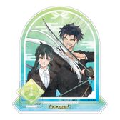 もののがたり 缶バッジ 購入特典 岐兵馬 ⾧月ぼたん 2点セット