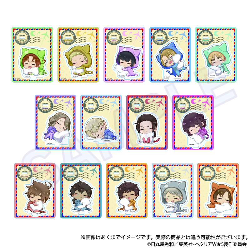 ヘタリアWorld☆Stars_はぐっとないと ミニキャラスタンド