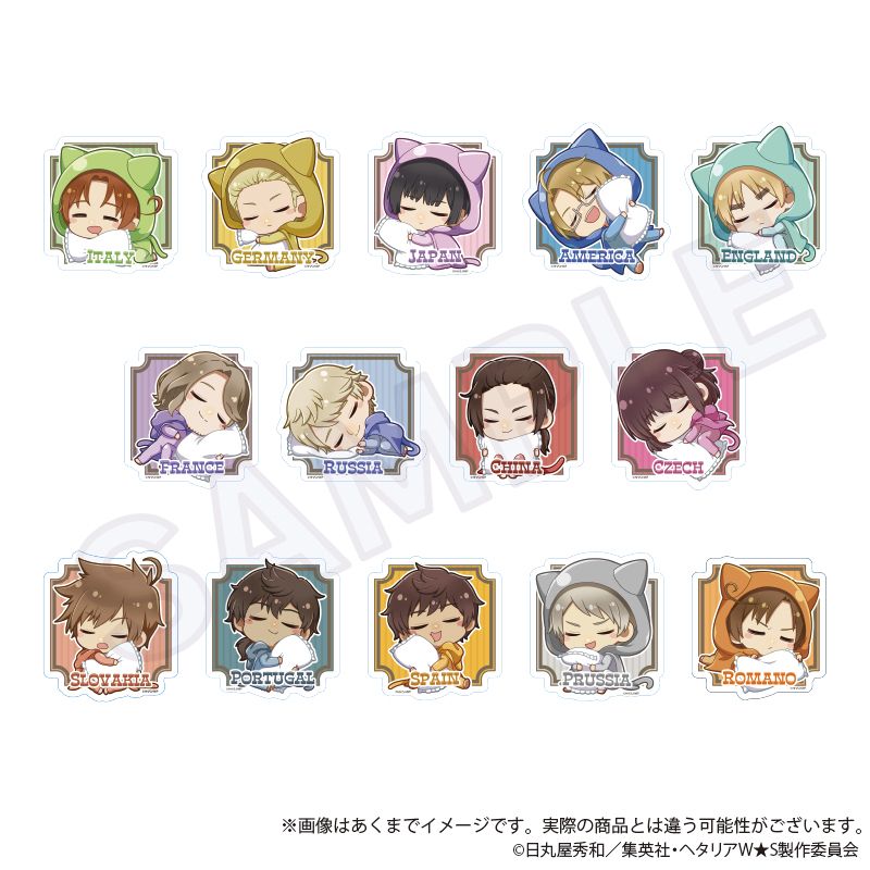 ヘタリアWorld☆Stars_はぐっとないと ダイカットステッカー ドイツ