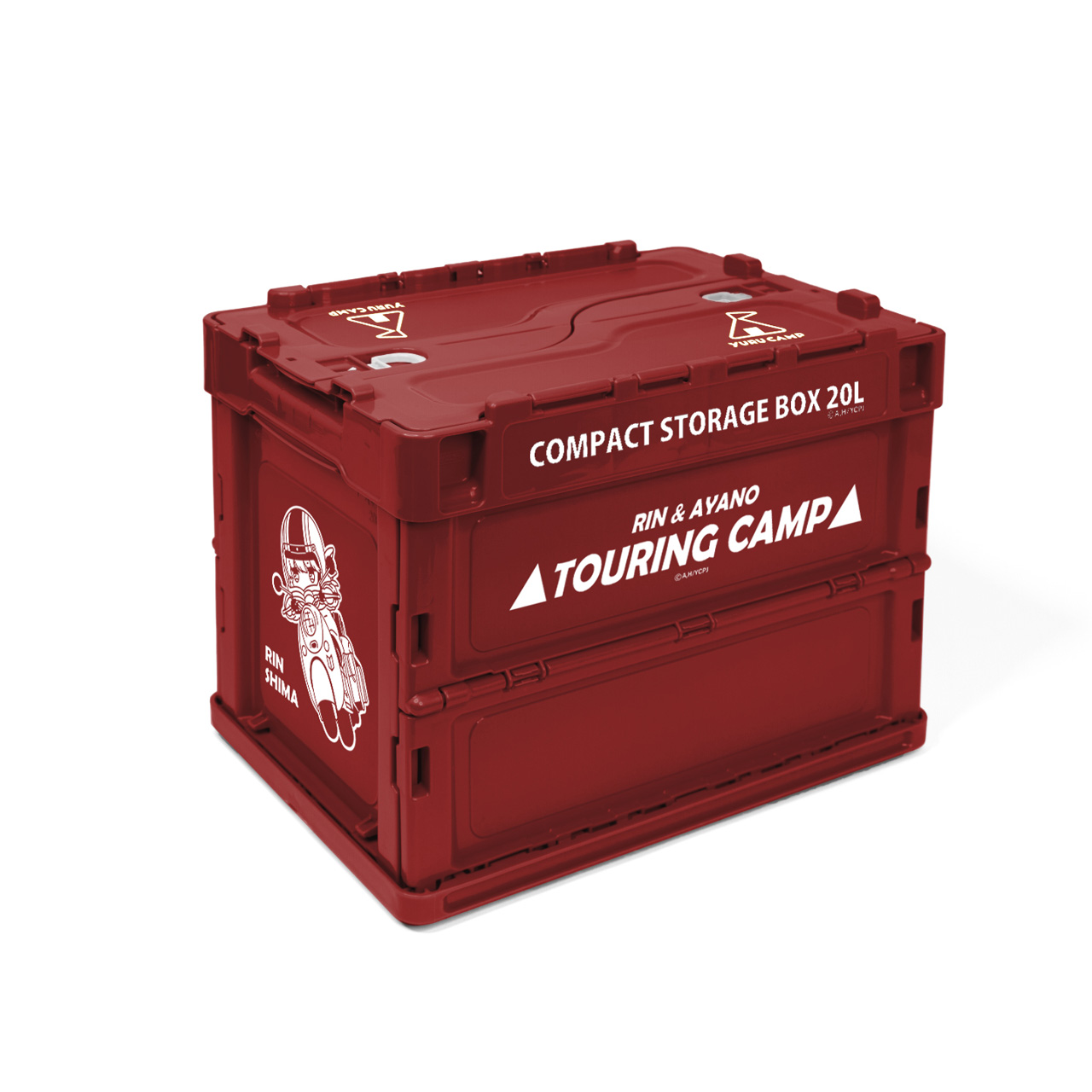 ゆるキャン△SEASON2_TOURING CAMP折りたたみコンテナ S(DR)