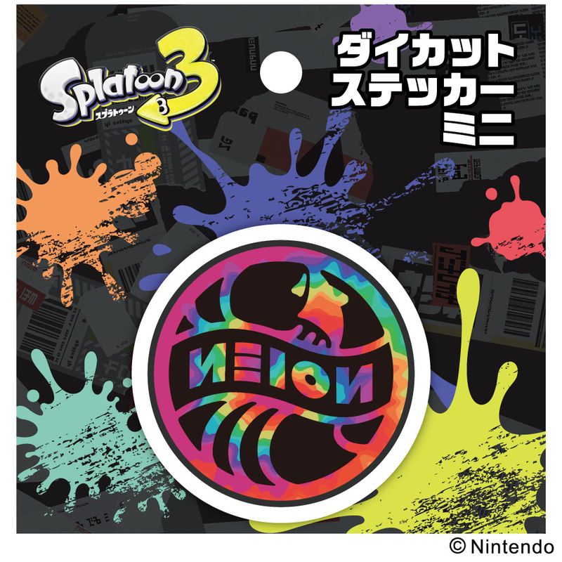 スプラトゥーン3_ダイカットステッカーミニ ④ | Splatoon（スプラ