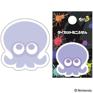 Splatoon 3 Die-Cut Mini Sticky Notes ② Octopus