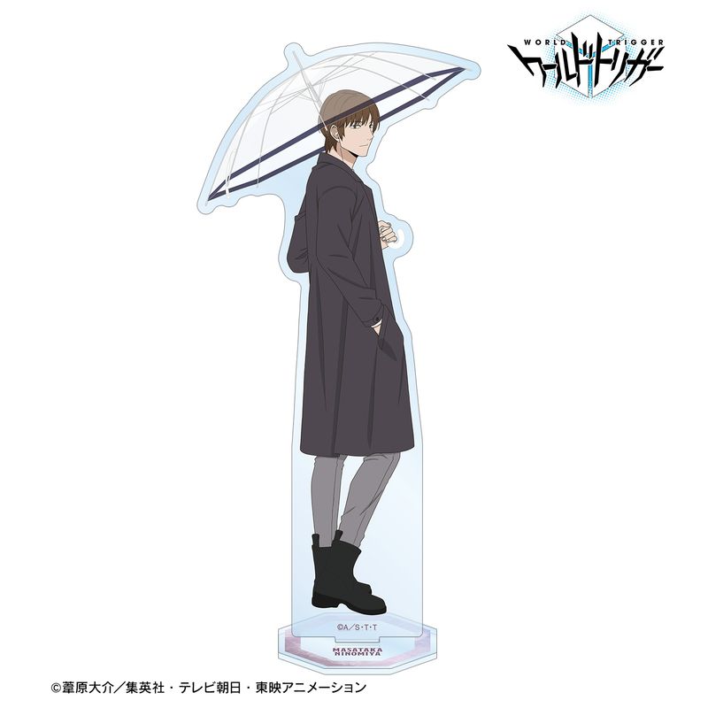 ワールドトリガー_描き下ろしイラスト 二宮 匡貴 雨の日のお出かけver
