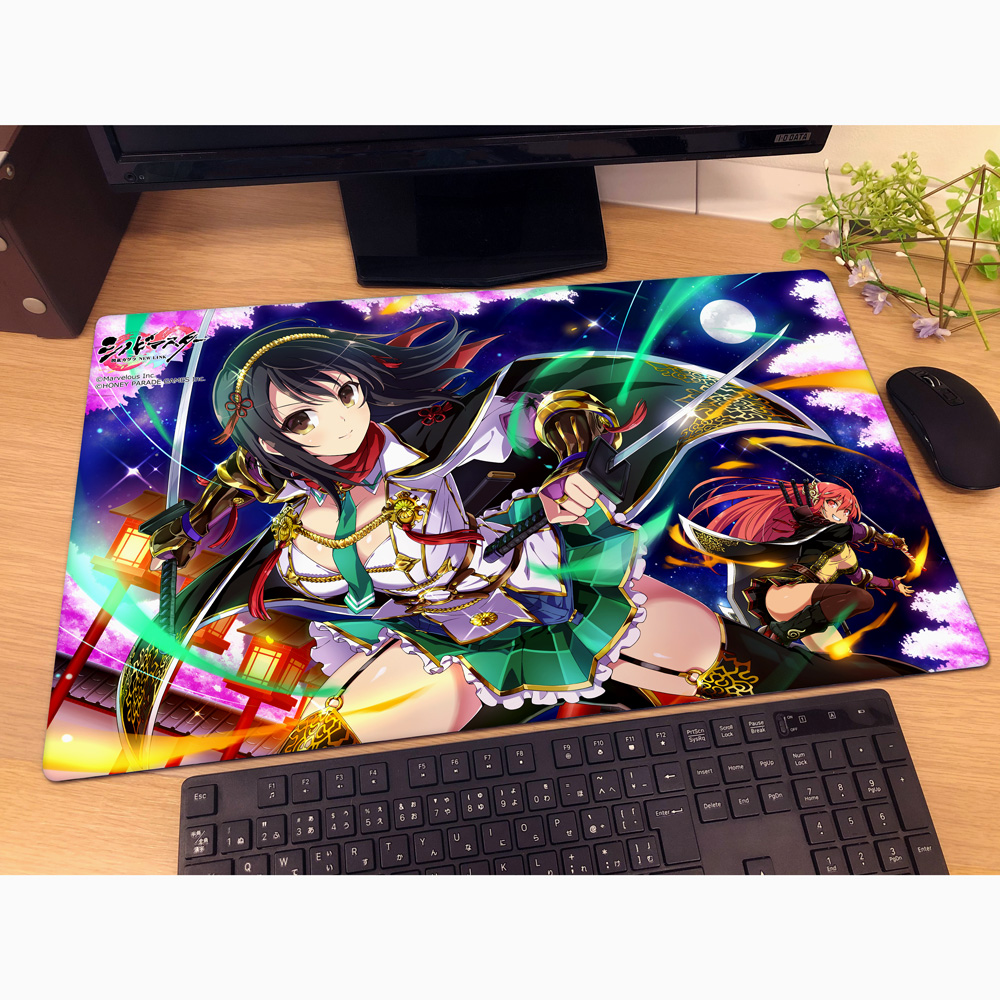 閃乱カグラ 雅緋　プレイマット シノビマスター 閃乱カグラ NEW LINK ラバーマット 『雅緋／爆乳