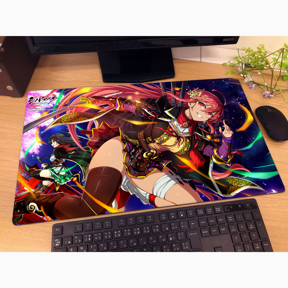 シノビマスター 閃乱カグラ NEW LINK_ラバーマット(紅蓮の焔