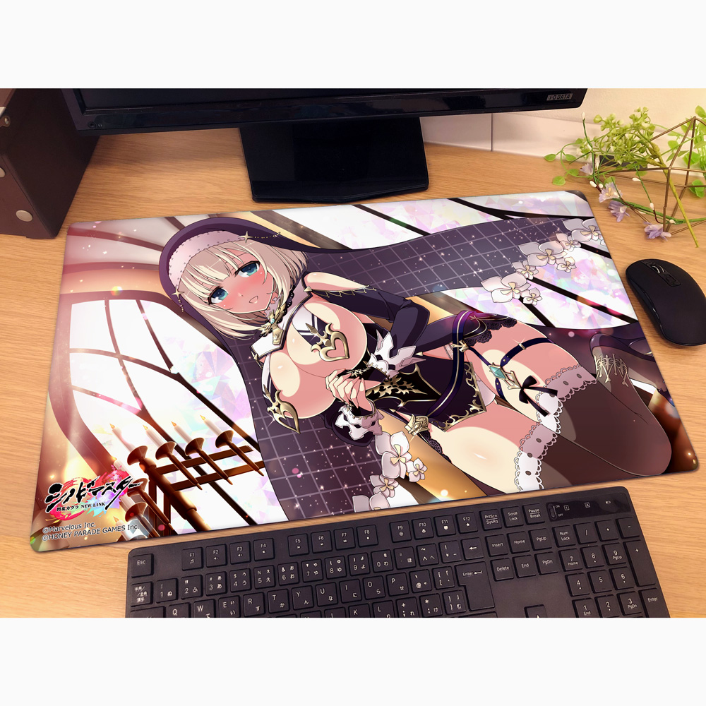 シノビマスター　閃乱カグラ　焔　伝説爆乳祭　ラバーマット　デスクマット シノビ 閃乱カグラ 焔 伝説爆乳祭 ラバーマット デスクマット