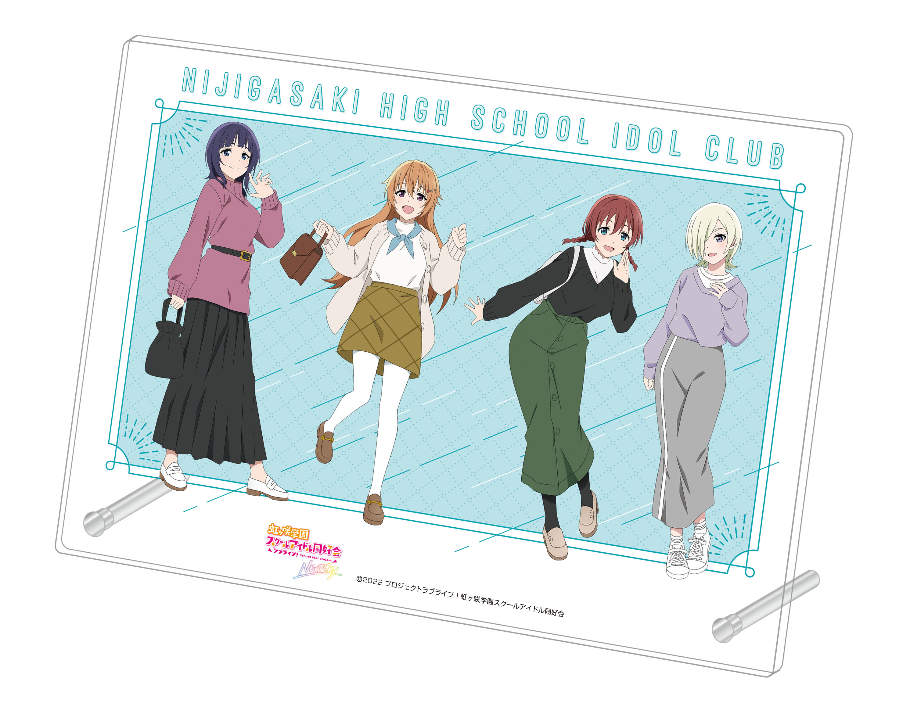 ラブライブ！虹ヶ咲学園スクールアイドル同好会_アクリルアートパネル／3年生