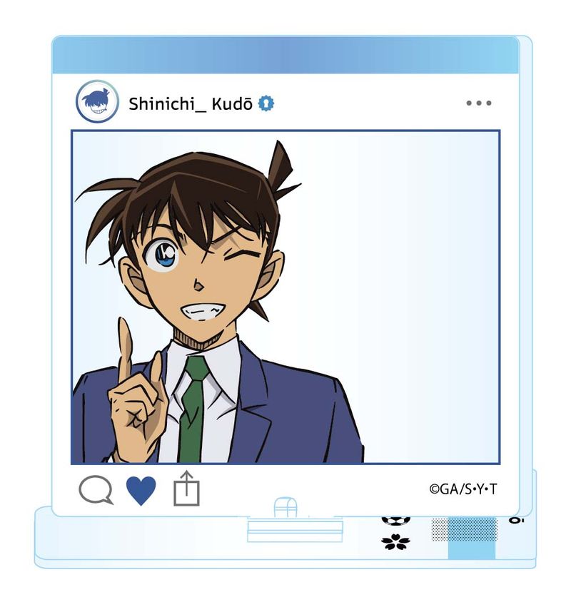 名探偵コナン_フォトキャラグラファー 工藤新一 | 名探偵コナン公式