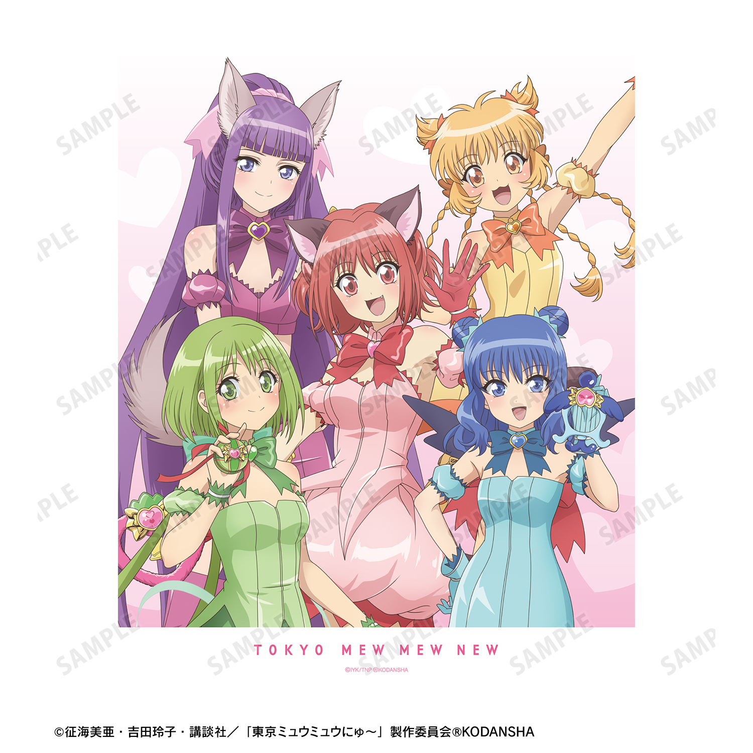 東京ミュウミュウ にゅ〜♡_キービジュアル第1弾 キャンバスボード