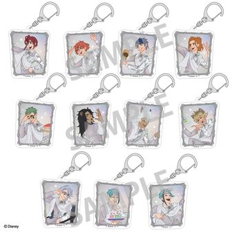 ツイステ　Disney100　アクリルキーホルダーシート ツイステ ”ディズニー100” をテーマにした描き下ろし使用グッズ