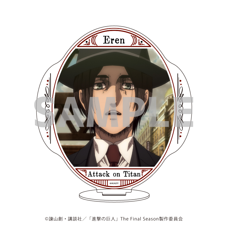 進撃の巨人_キャラアクリルフィギュア31/エレン(場面写イラスト)