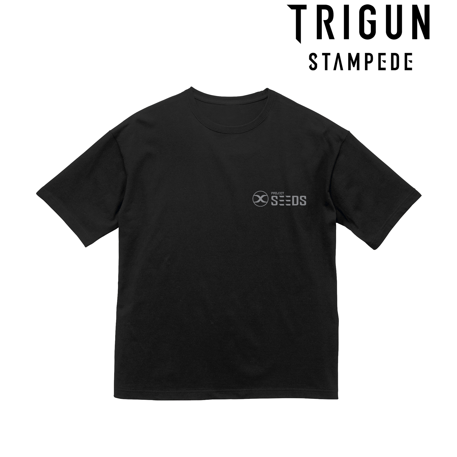 TRIGUN STAMPEDE_(サイズ/XL)_プロジェクトSEEDS BIGシルエットTシャツユニセックス
