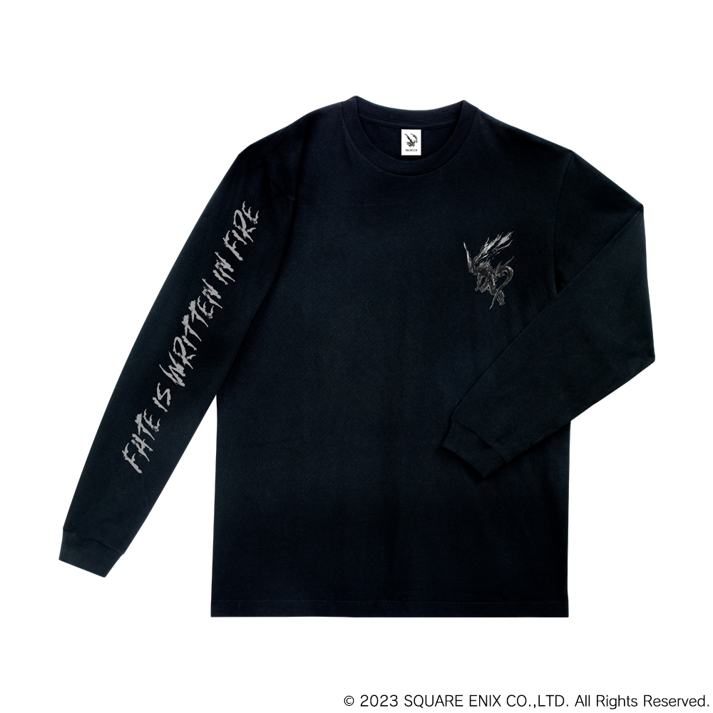 FINAL FANTASY XVI_(サイズ XL)_ロングスリーブTシャツ <召喚獣イフリート>