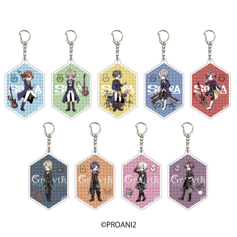 TSUKIPRO THE ANIMATION 2_アクリルキーホルダー01/ボックス(全9種)(グラフアート)