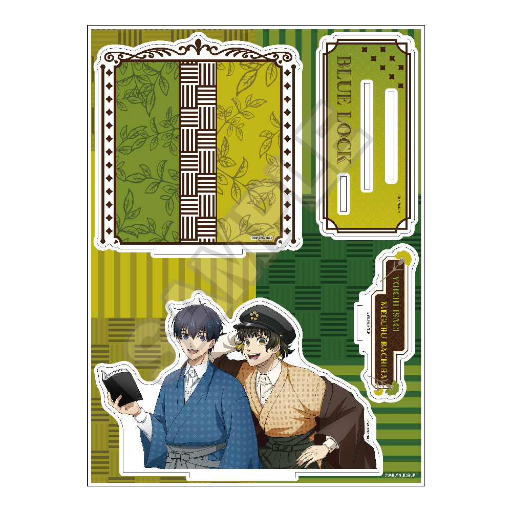 【セール】福袋のファッション通販 アクリルジオラマ ブルーロック_レトロモダン 潔 廻 世一&蜂楽 キャラクターグッズ