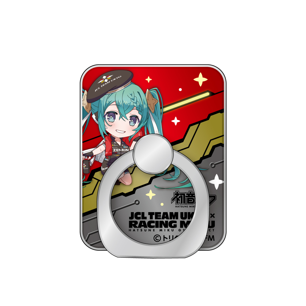 初音ミク_レーシングミク 2023 JCL TEAM UKYO 応援Ver. スマホリング