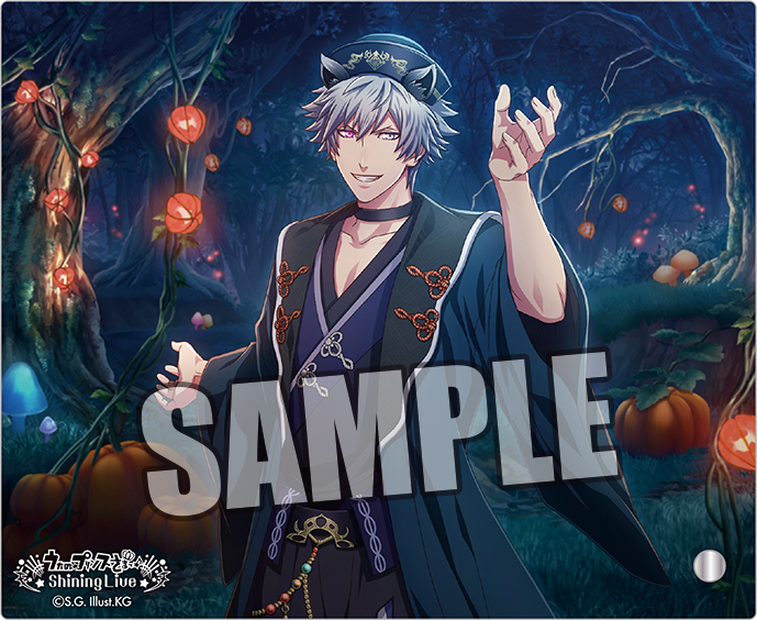 うたの☆プリンスさまっ♪Shining Live_ミニアクリルプレート Scary Halloween Forest アナザーショットVer. 黒崎蘭丸