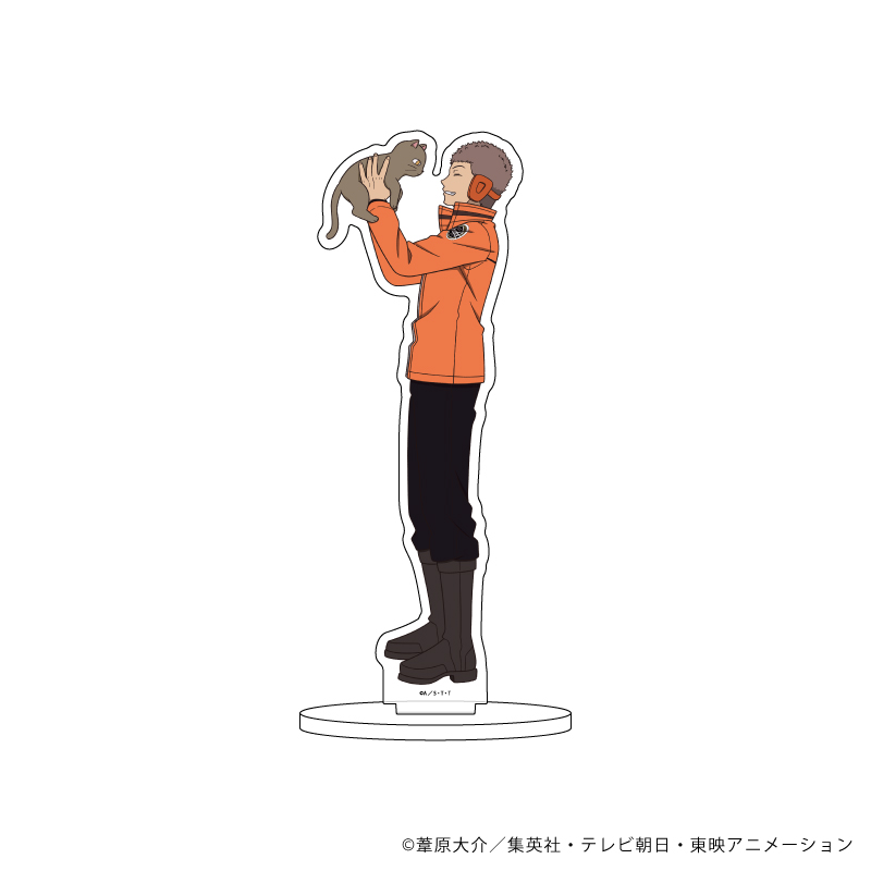 ワールドトリガー_キャラアクリルフィギュア75/柿崎国治 猫ver.第2弾(描き下ろしイラスト)