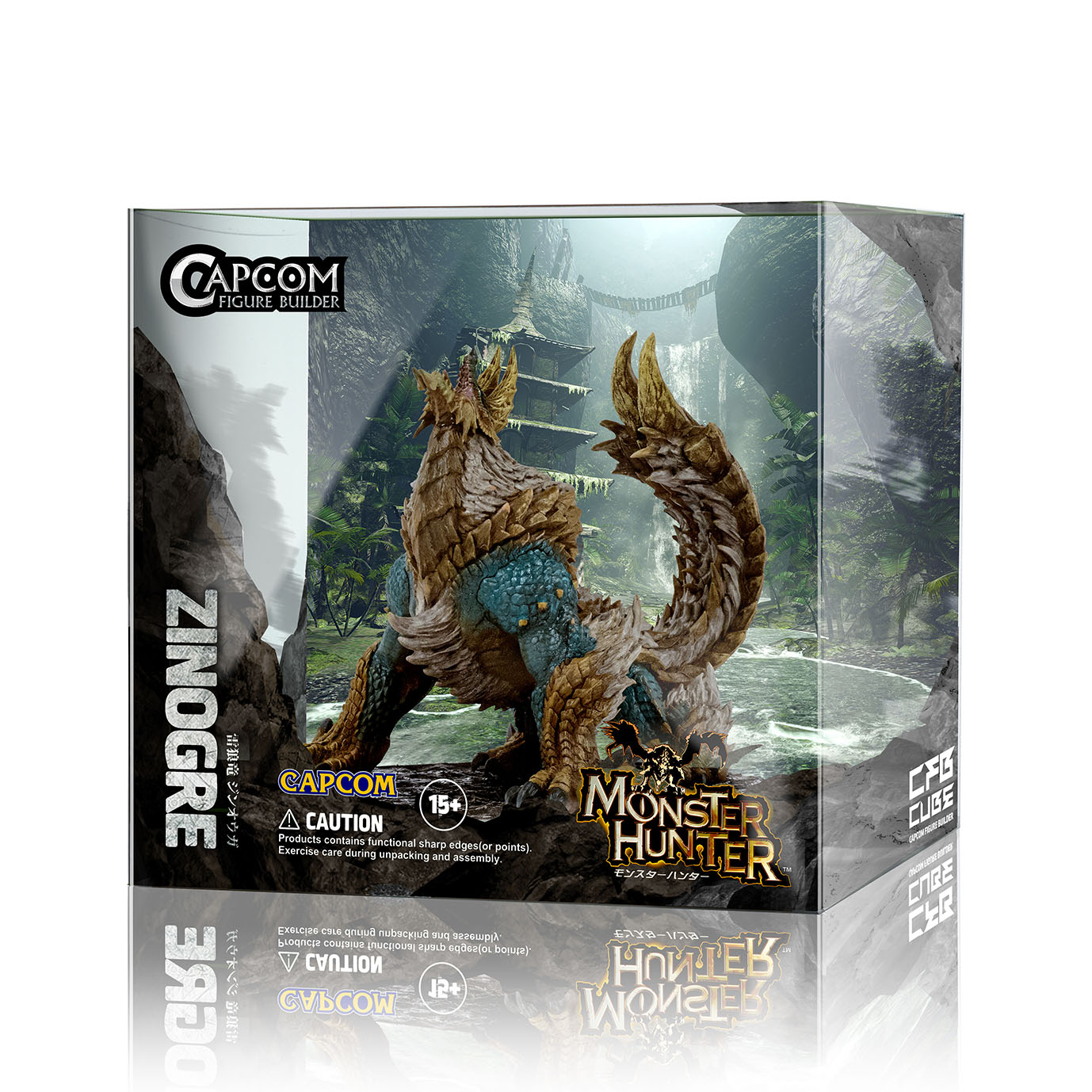 モンスターハンター_FIGURE BUILDER CUBE MONSTER HUNTER 雷狼竜