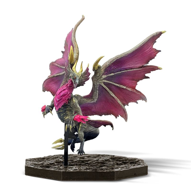 モンスターハンター メル・ゼナ フィギュアMelzeno モンスターハンター_FIGURE BUILDER CUBE MONSTER HUNTER 爵銀龍 メル