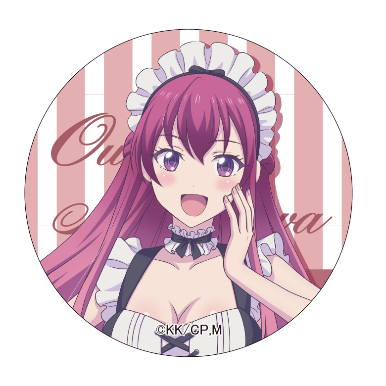 女神のカフェテラス_缶バッジ 幕澤桜花 水着メイドver