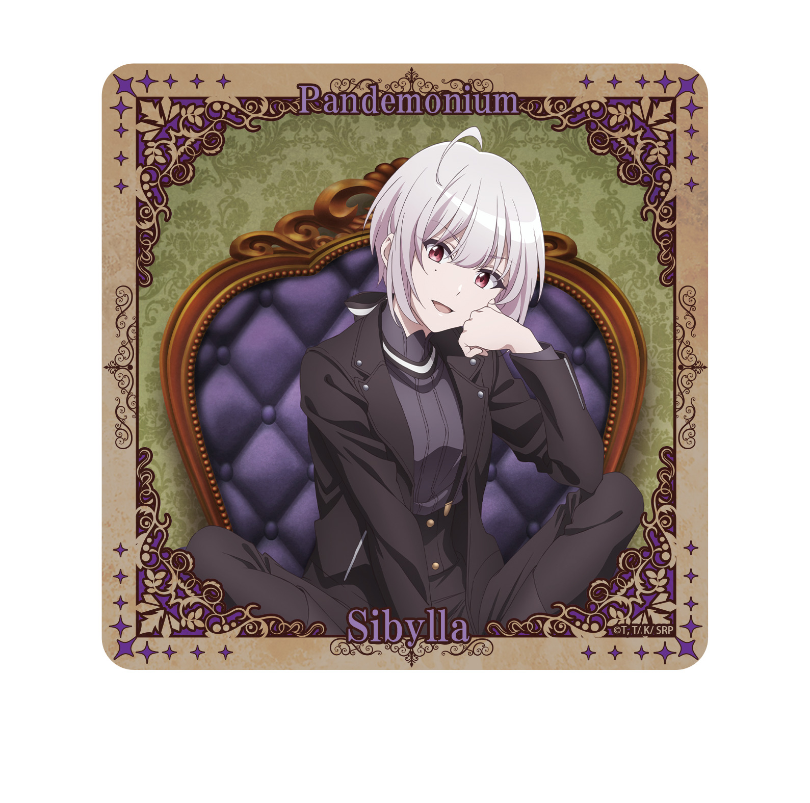 スパイ教室_ラバーマットコースター【ジビア】