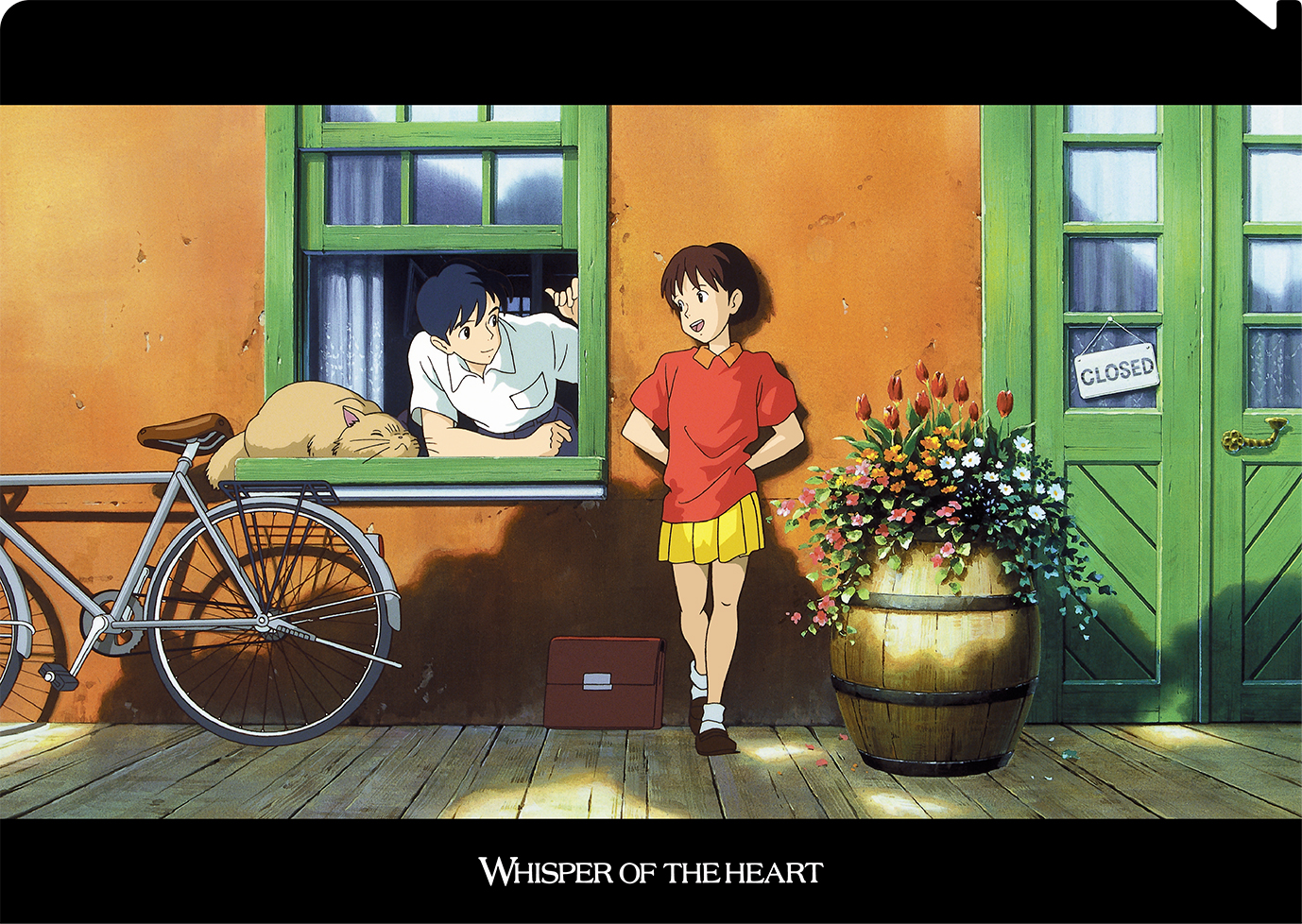 耳をすませば_A4クリアファイル／地球屋にて