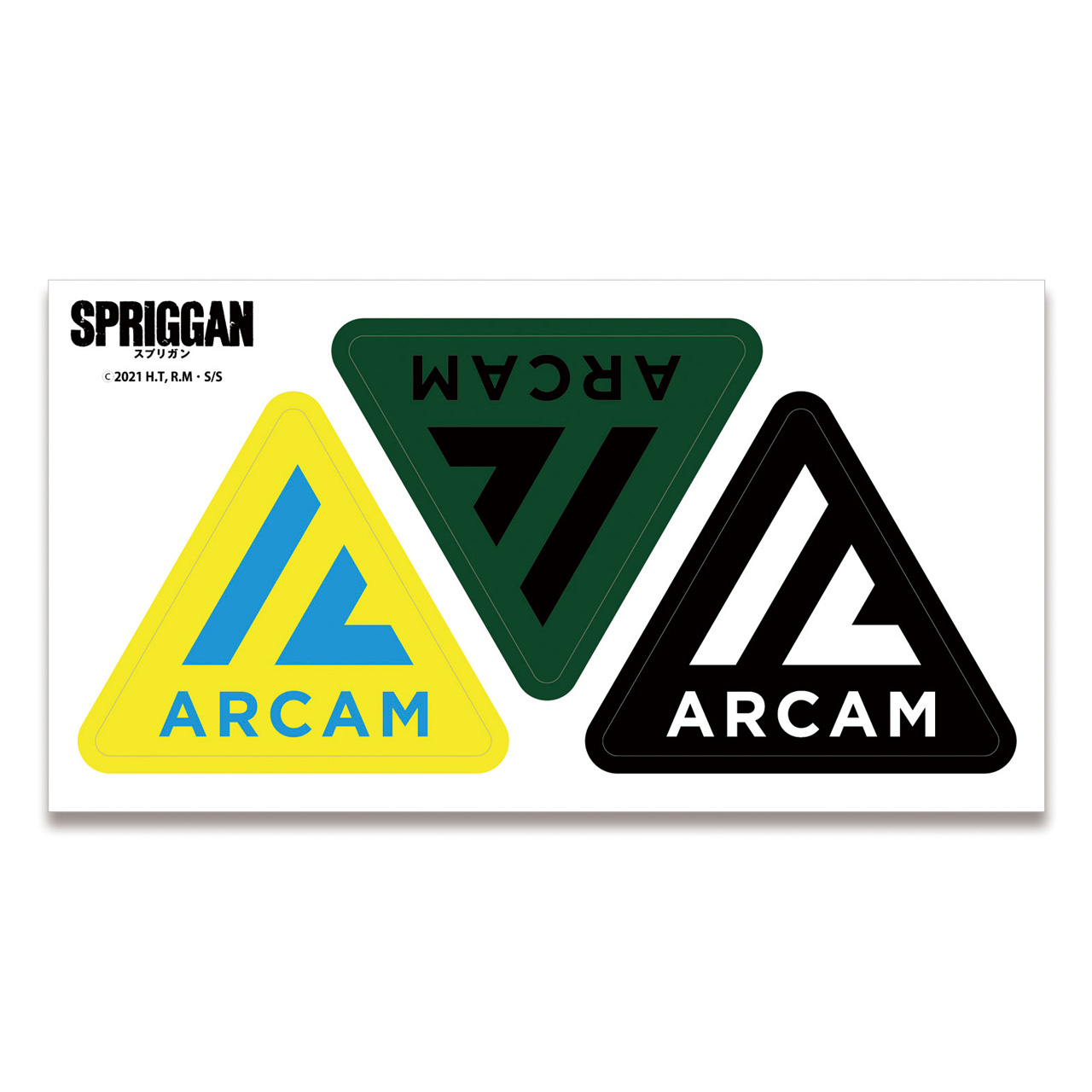 スプリガン_ARCAMマグネットステッカー