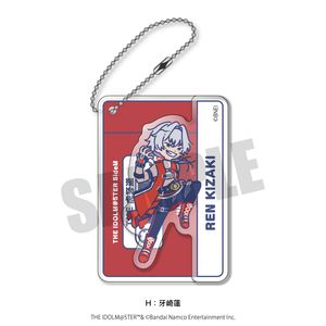 아이돌 마스터 SideM_레토포푸 제5탄 아크릴 키링 H 아자 자키 연꽃