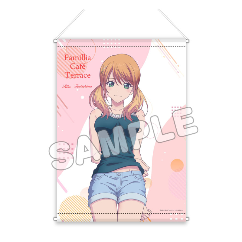 女神のカフェテラス_描き下ろしB2タペストリー／月島流星(私服) | 公式