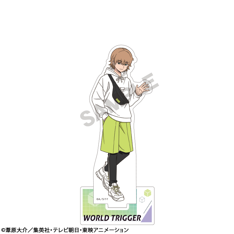 ワールドトリガー_アクリルスタンド 絵馬ユズル パーカー第2弾