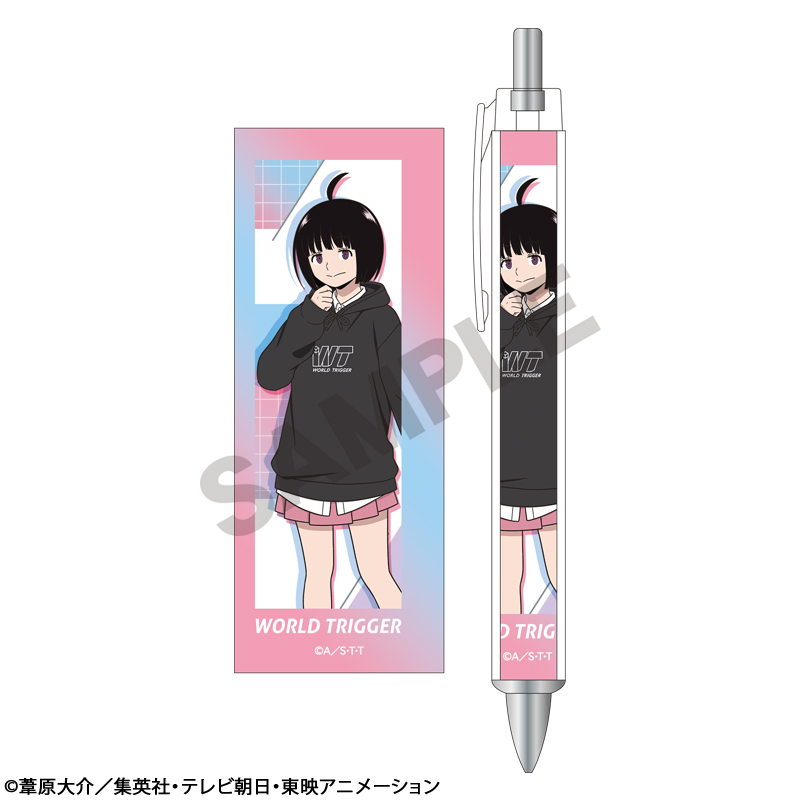 ワールドトリガー_太軸ボールペン 雨取千佳 パーカー第2弾