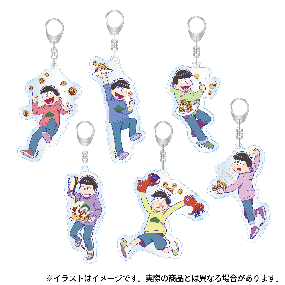 アクリルホルダー　おそ松さん　一松 一松アクリルつままれキーホルダー [おそ松さん] | 公式