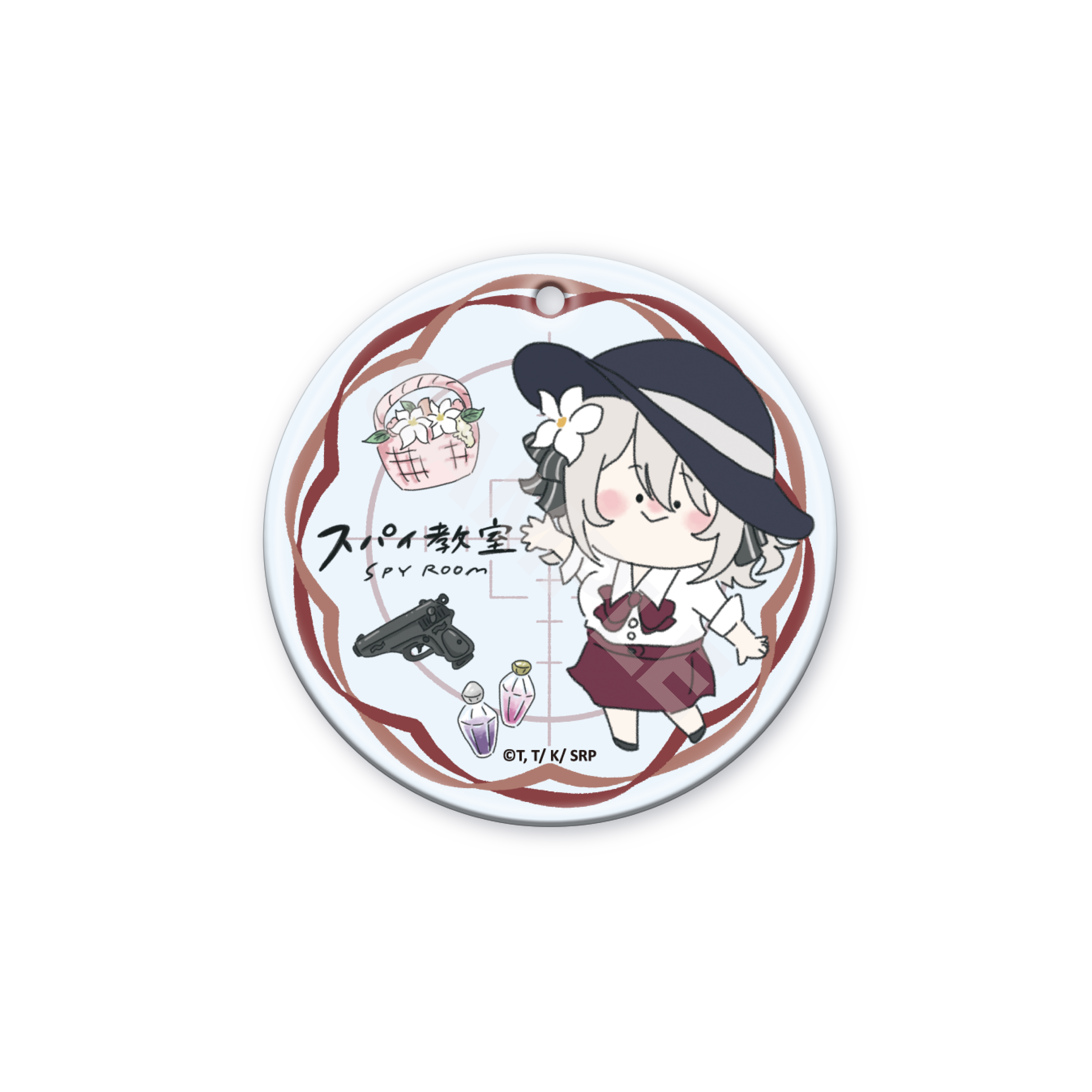 スパイ教室_ちるコレ クリアソフトキーホルダー /01 リリィ