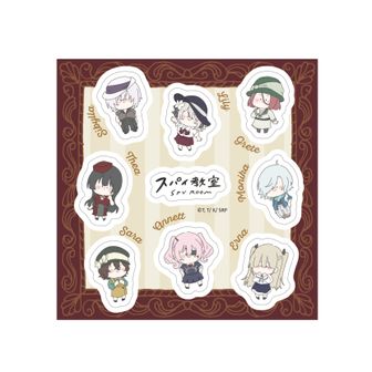 スパイ教室_描き下ろしイラスト ティア 花柄和装ver. BIG缶バッジ