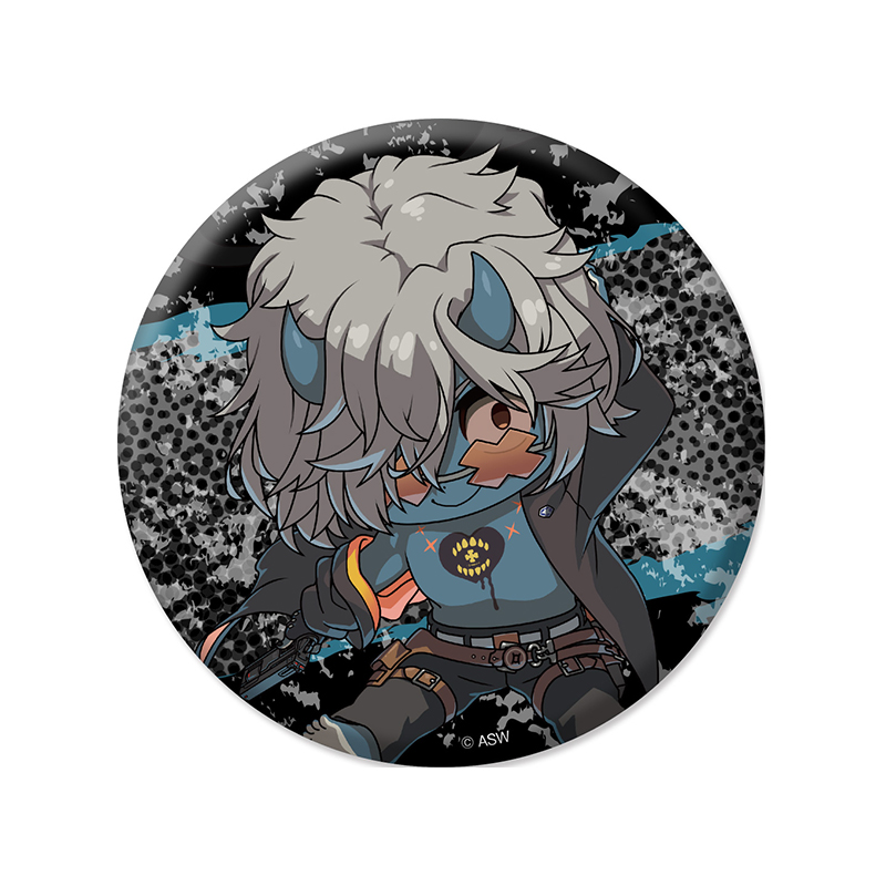 激レア　GUILTY GEAR カイ＝キスク　 ぺたん娘　缶バッジ GUILTY GEAR -STRIVE-_ぺたん娘缶バッジ ハッピーケイオス | 公式